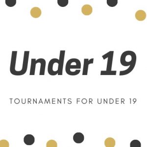 Under 19 tournaments